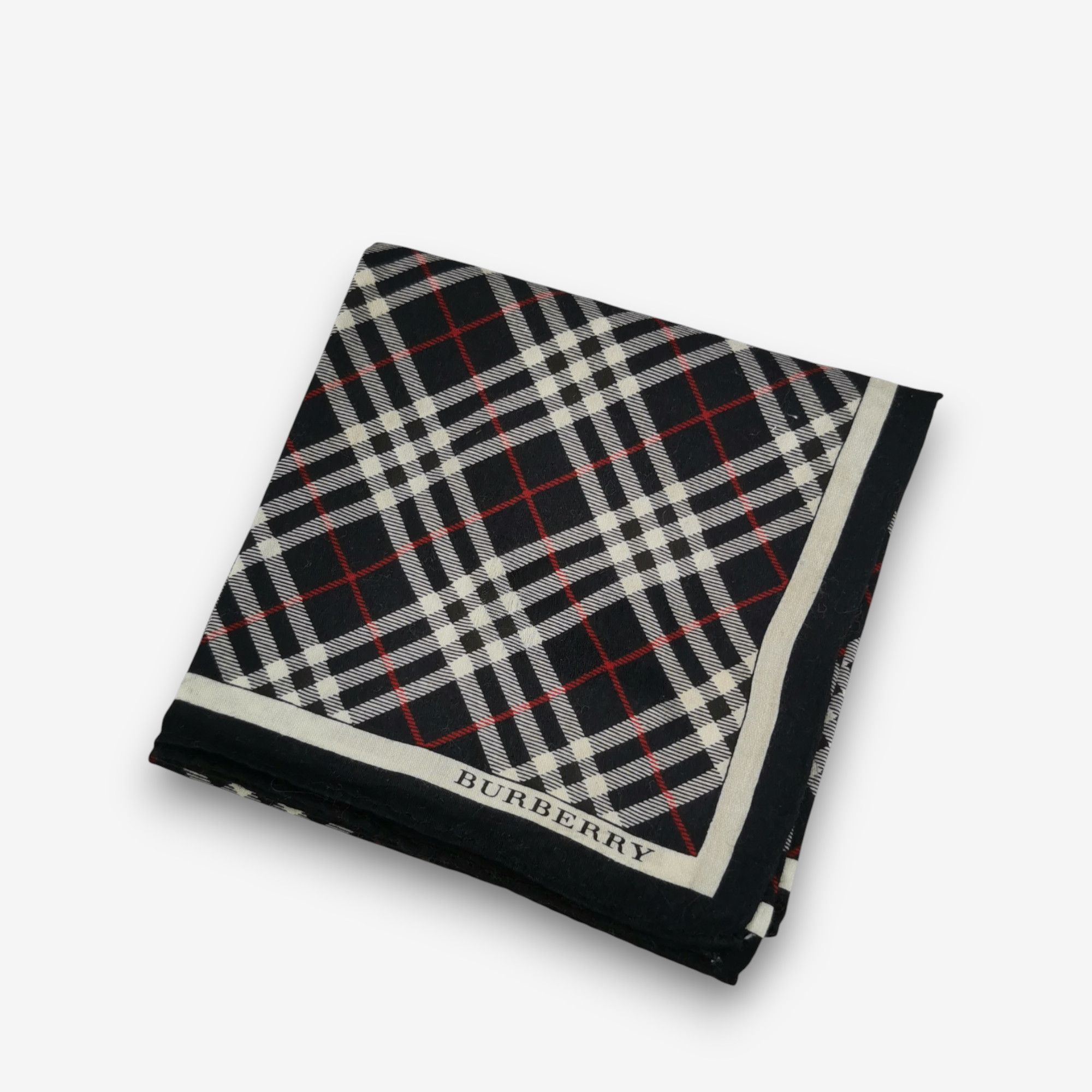 Burberry Vintage Burberry Handkerchief Pocket Square Bandana Size ONE SIZE - 4 Thumbnail