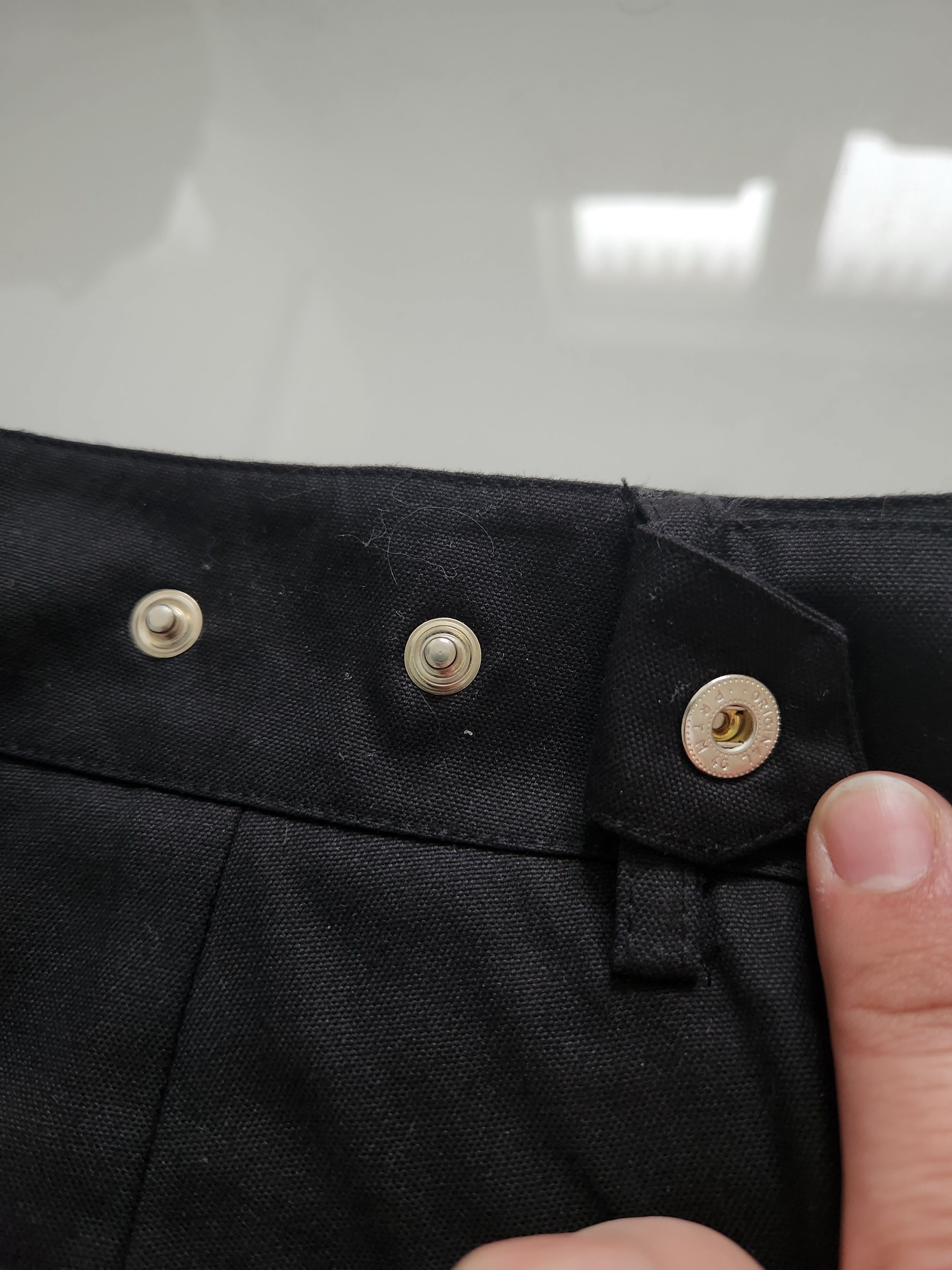 (di)vision (di)vision Black Knee Patch Trousers Size US 32 / EU 48 - 5 Thumbnail