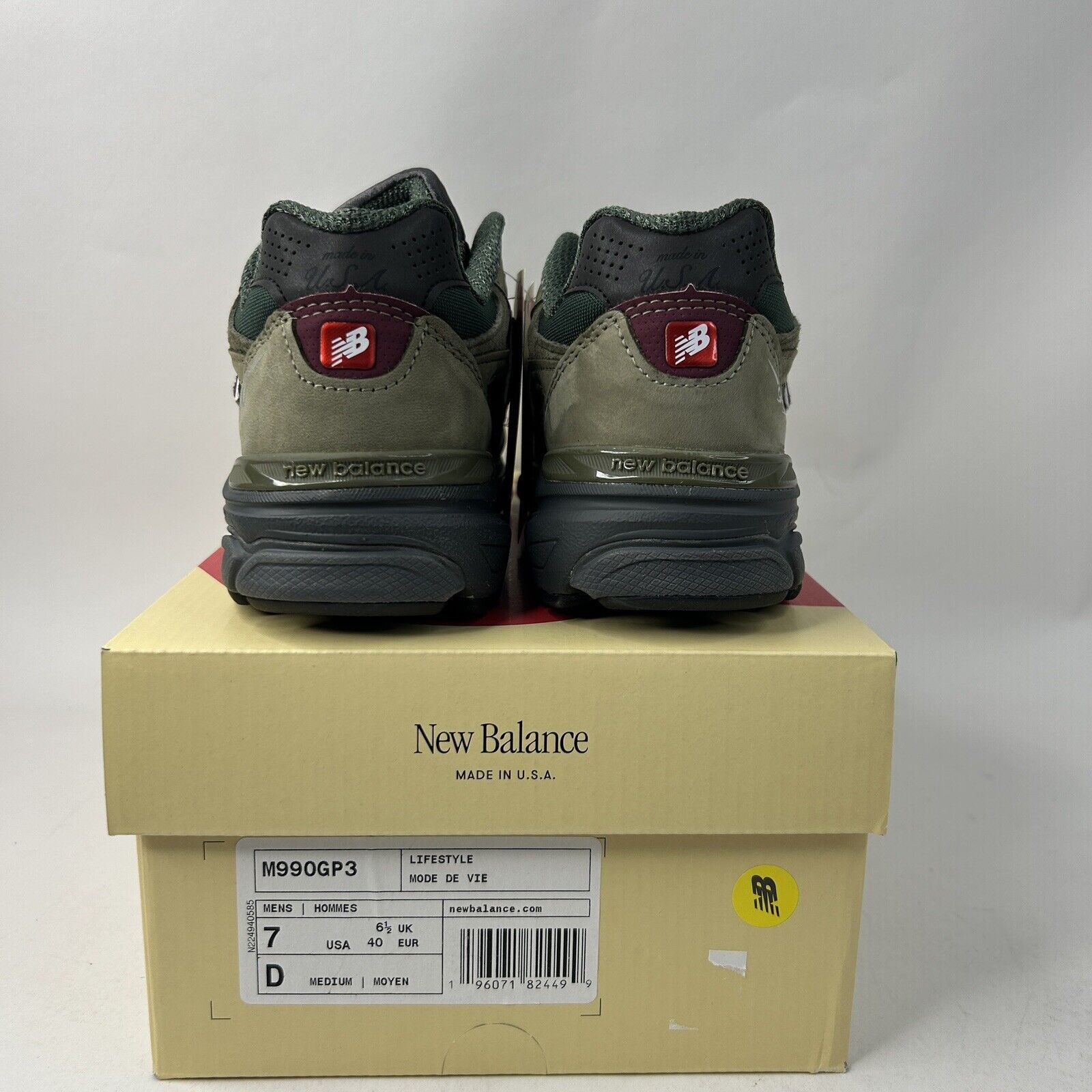 New Balance New Balance 990v3 X Teddy Saints “Green Purple” 2024 Size US 7 / EU 40 - 4 Thumbnail