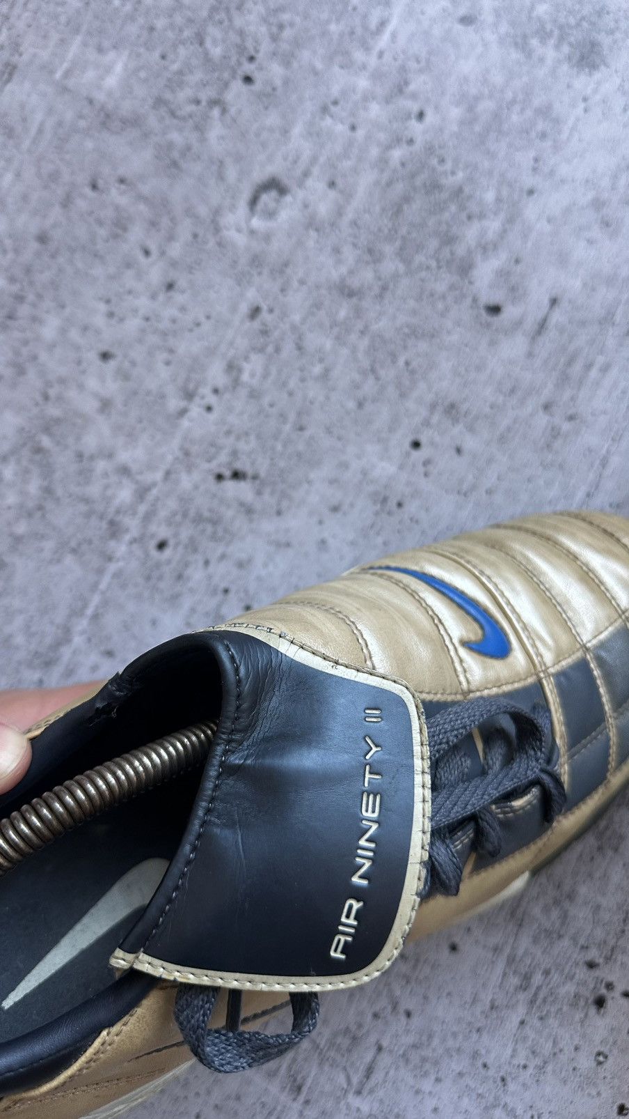 Nike 2004 Nike Air Zoom Ninety II Total 90 Vintage Soccer Boots Size US 10 / EU 43 - 14 Thumbnail