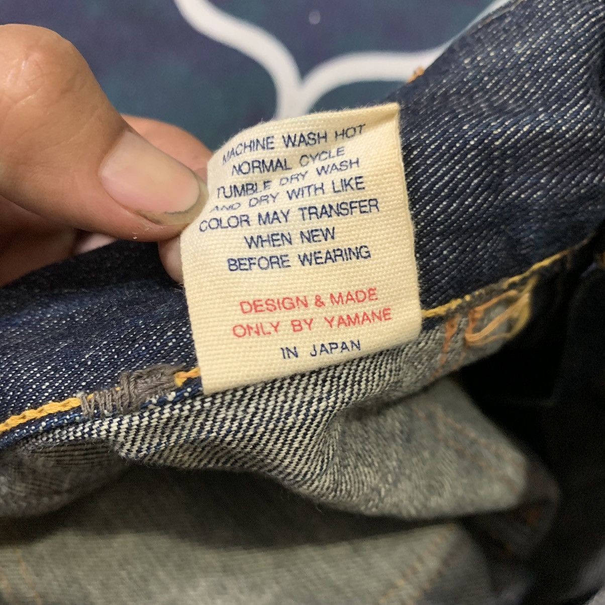 Evisu Vintage Fading Evisu Bush Pants Jeans White Paint Seagull Size US 30 / EU 46 - 10 Thumbnail