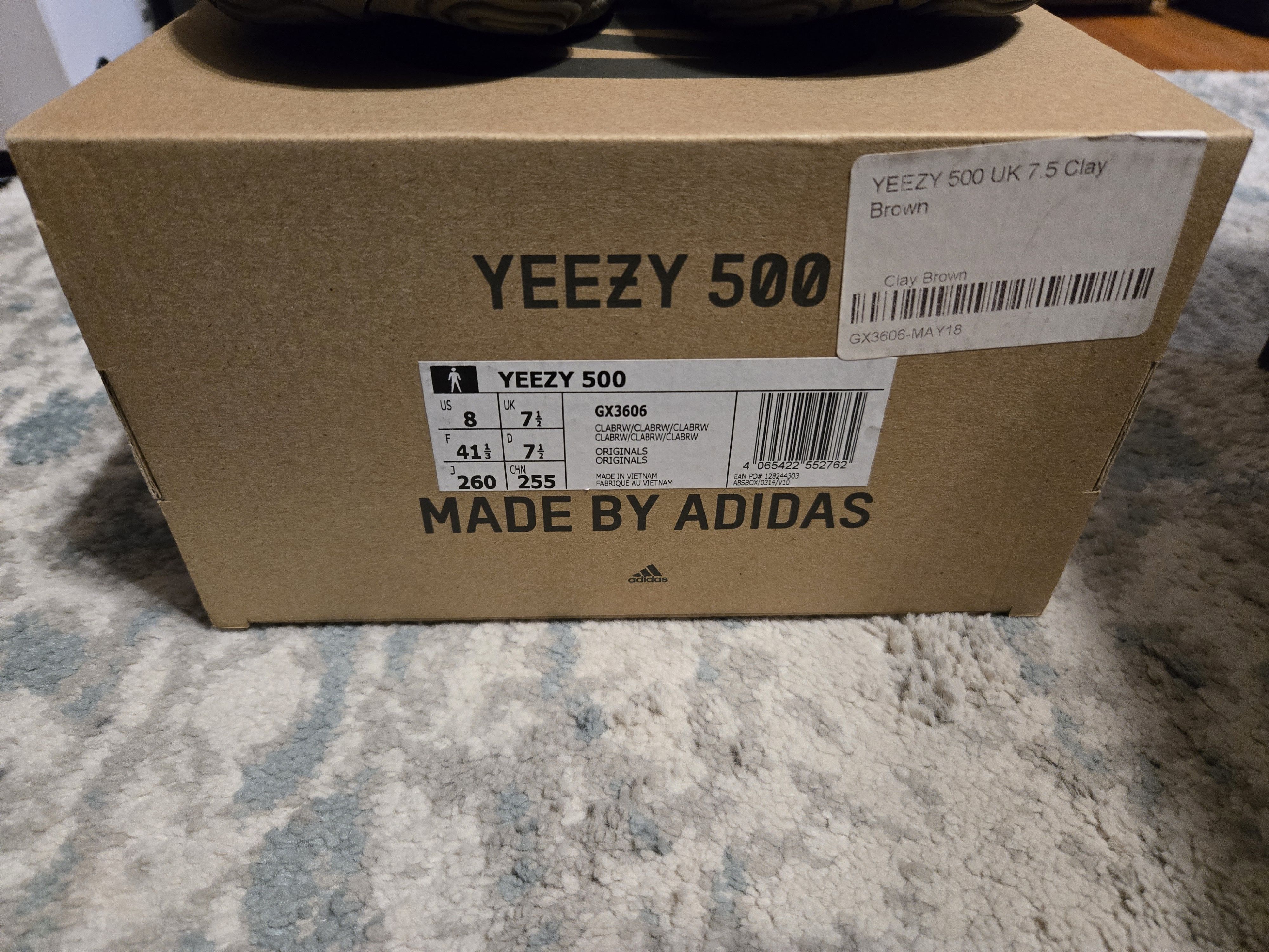 Adidas Adidas Yeezy 500 Brown Clay Size US 8 / EU 41 - 7 Thumbnail