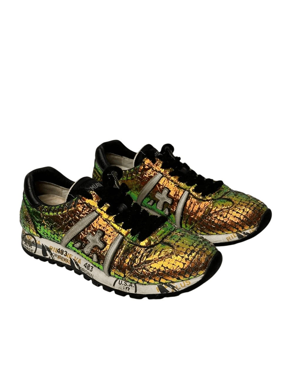 A.S.98 Premiata Womens Shoes Snakes golden Goose Style Size US 6 / IT 36 - 3 Thumbnail