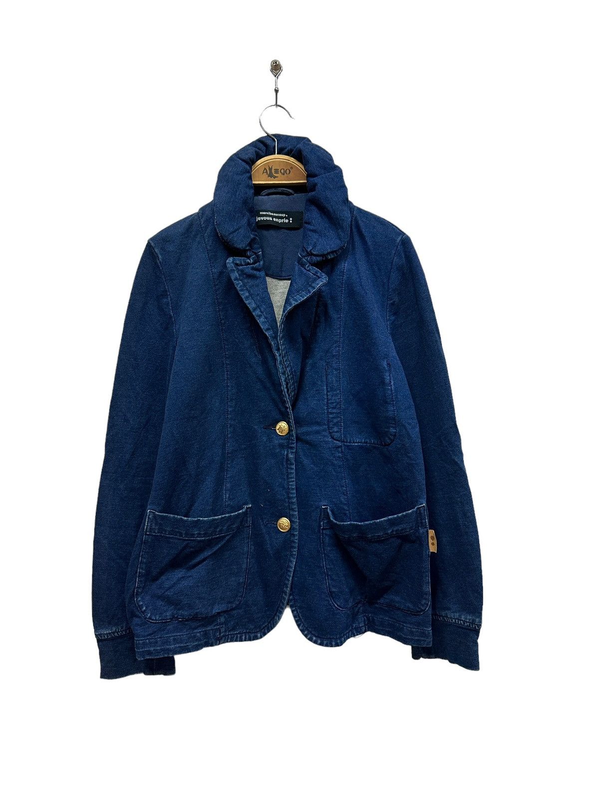 Vintage Mercibeaucoup By Issey Miyake Fleece Ear Hoodie Size S