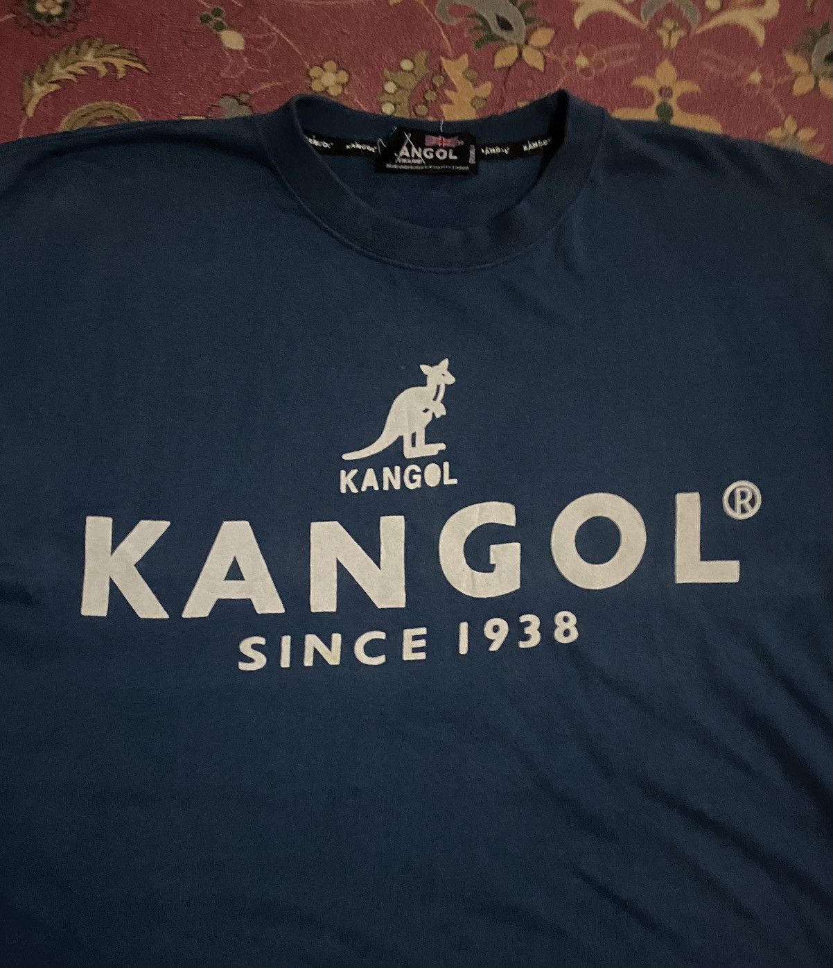 Kangol Vintage Kangol Big Logo Tee Size US M / EU 48-50 / 2 - 3 Thumbnail