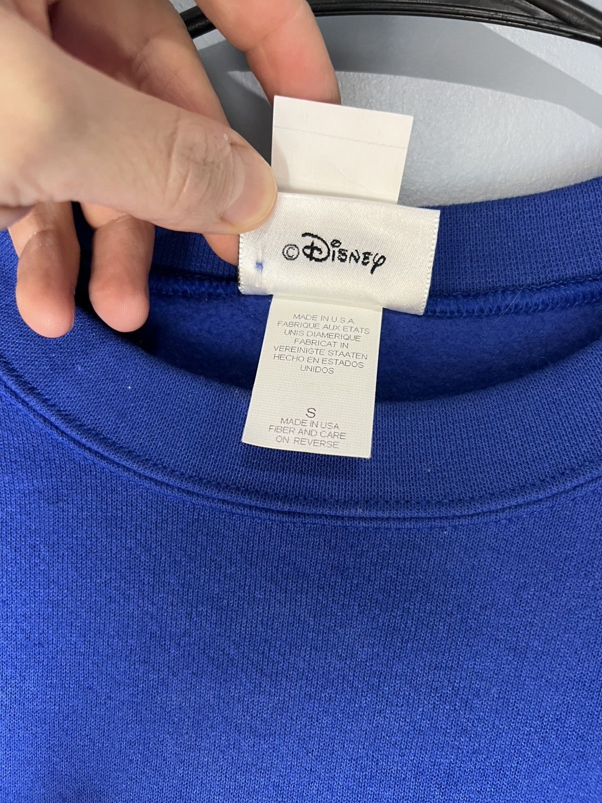 Disney × Mickey Mouse × Vintage VTG Mickey Mouse Disney World Embroidered Crew Neck, 90’s Size S / US 4 / IT 40 - 4 Thumbnail