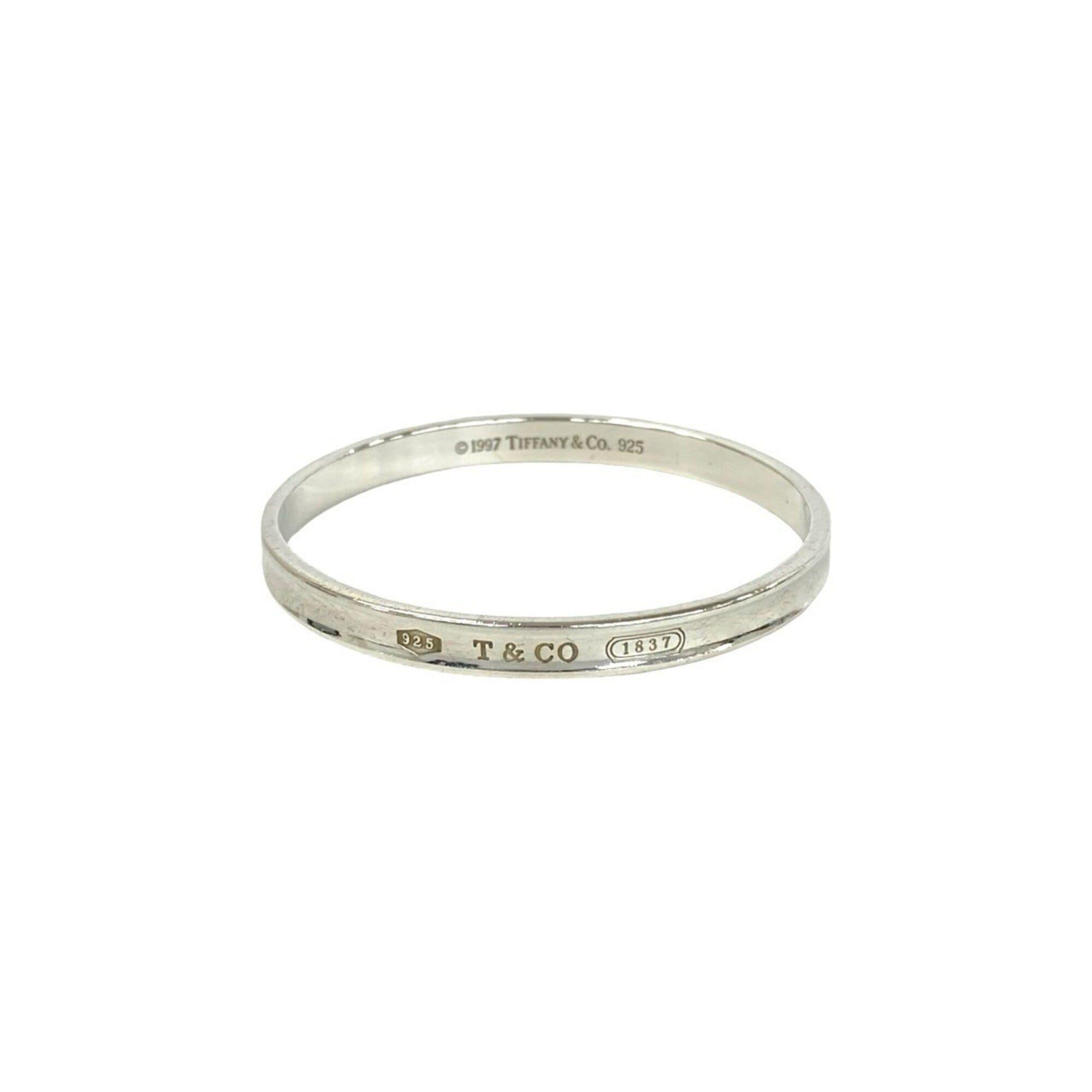 Tiffany & Co. TIFFANY&Co. Tiffany Narrow Bangle, Sterling Silver 925 Bracelet, Accessory, 53665 Size ONE SIZE - 1 Thumbnail