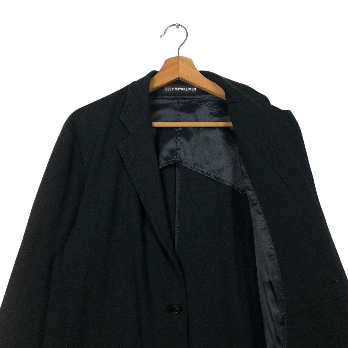 Issey Miyake 🔥ICONIC BLACK VINTAGE ISSEY MIYAKE MEN CHORE JACKET Size US M / EU 48-50 / 2 - 14 Thumbnail