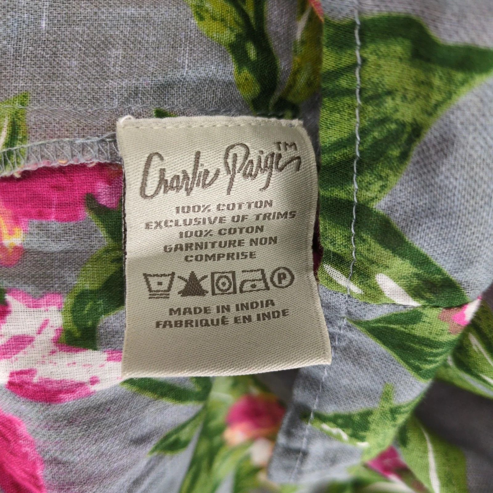 Other Charlie Paige Floral Tiered Maxi Dress Sz S Lace Trim Flare Size S / US 4 / IT 40 - 4 Thumbnail