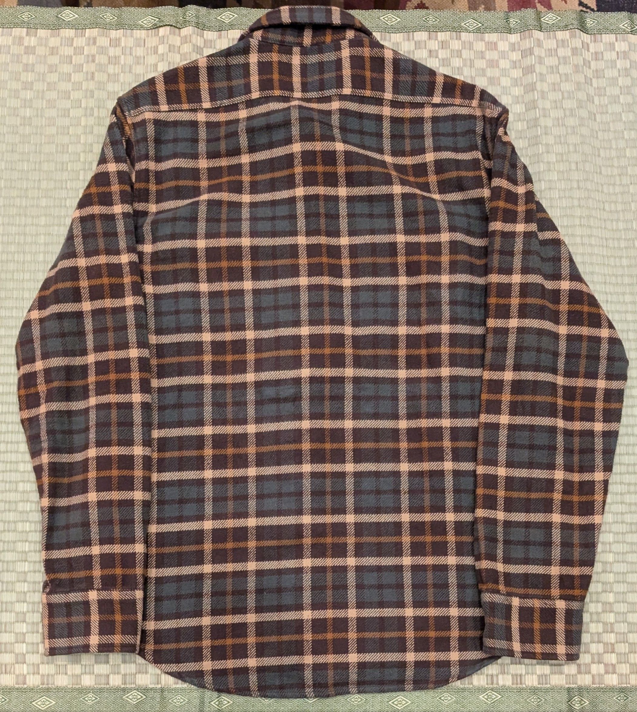 Taylor Stitch Taylor Stitch The Crater Flannel Shirt in Espresso Size 42 Size US L / EU 52-54 / 3 - 2 Thumbnail