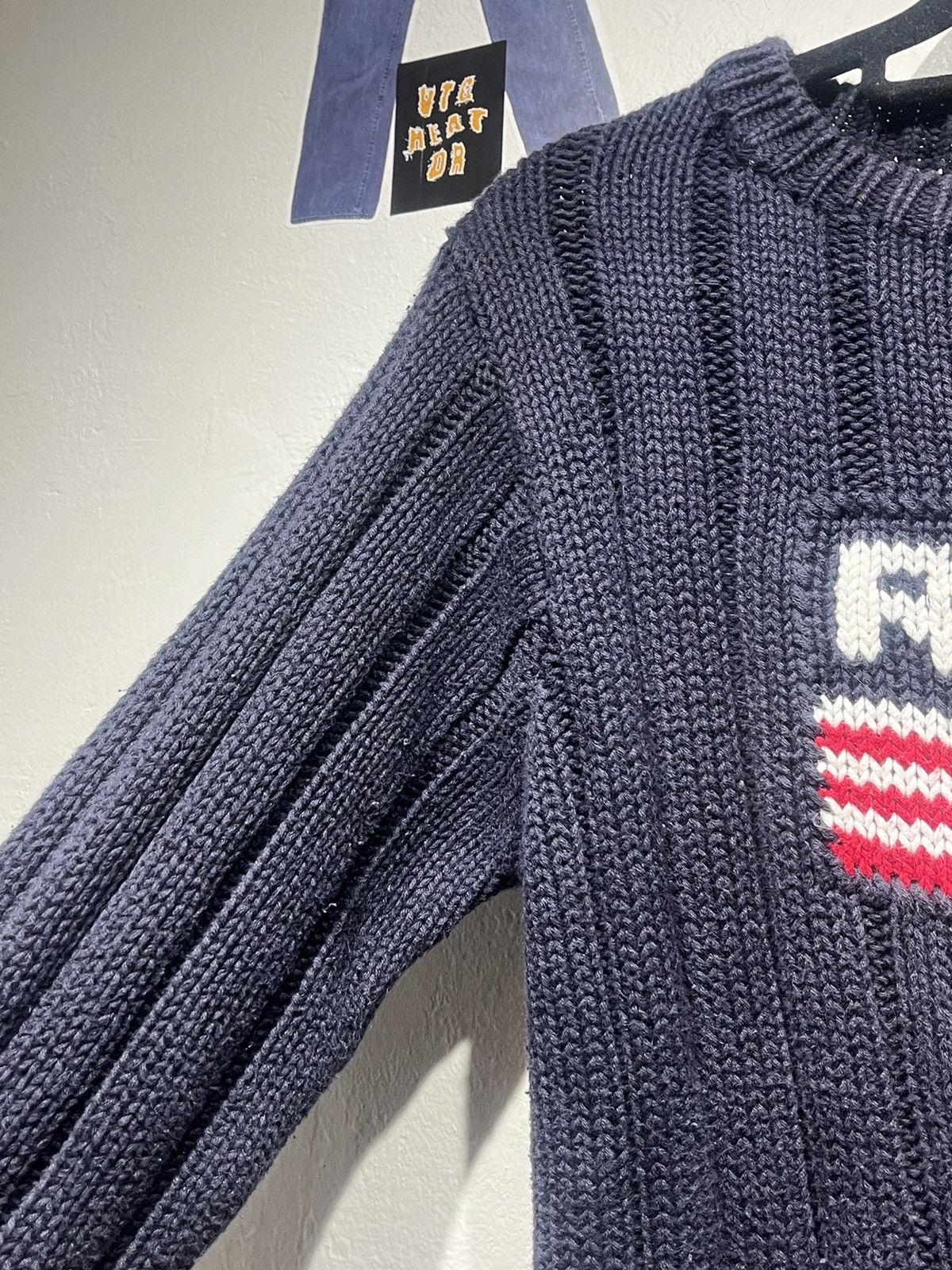 Polo Ralph Lauren Vintage Polo Ralph Lauren RL Flag Sweatshirt Size US S / EU 44-46 / 1 - 5 Thumbnail
