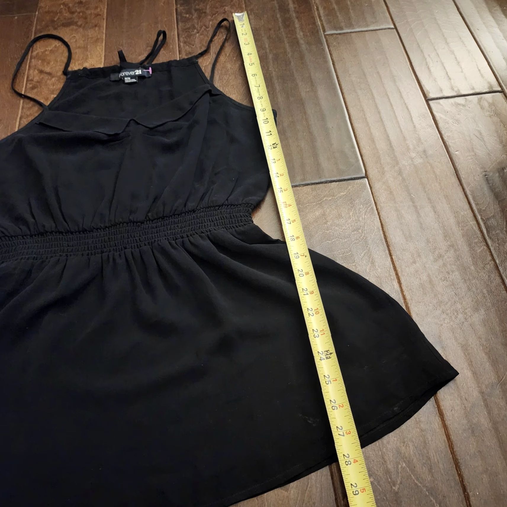 Forever 21 Forever 21 Black Mini Dress Womens M Sleeveless Skater Casual Size M / US 6-8 / IT 42-44 - 6 Thumbnail