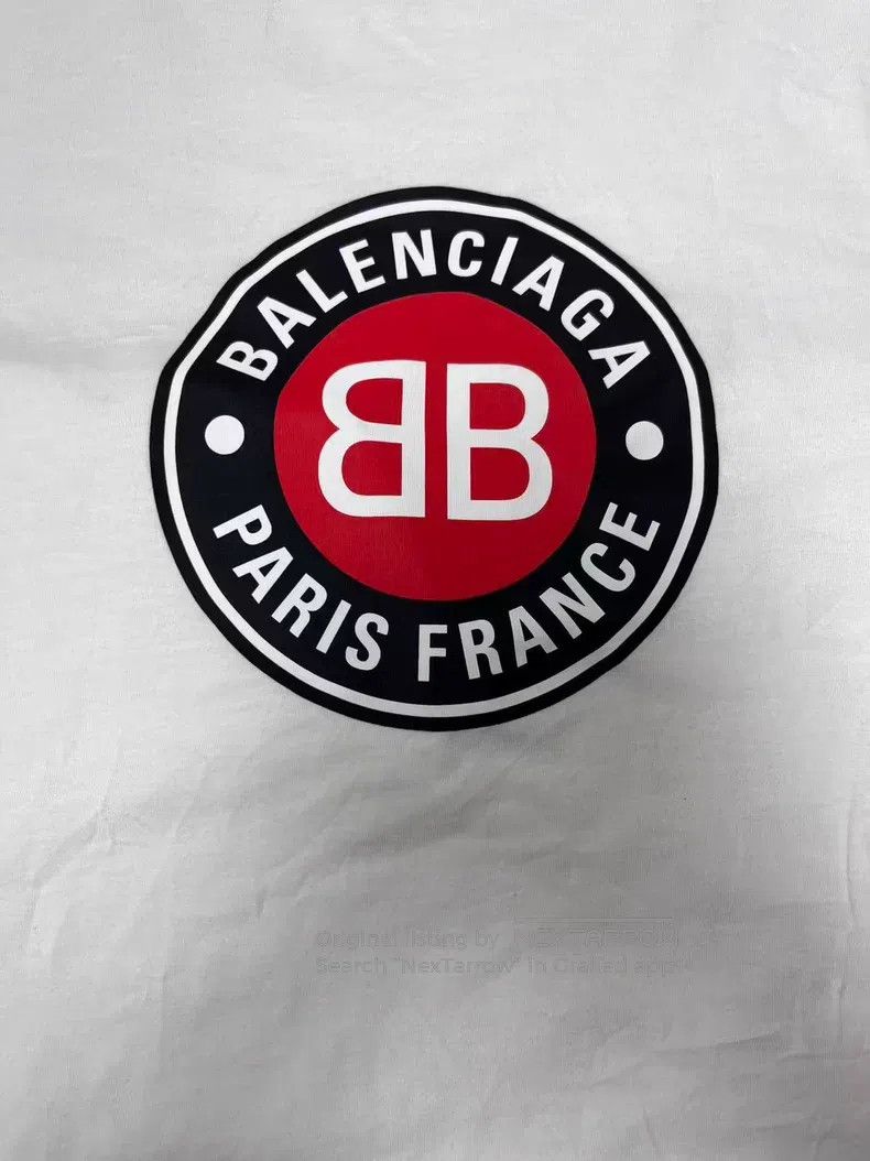 Balenciaga Balenciaga Double B round emblem logo printed short-sleeve Size US M / EU 48-50 / 2 - 3 Thumbnail
