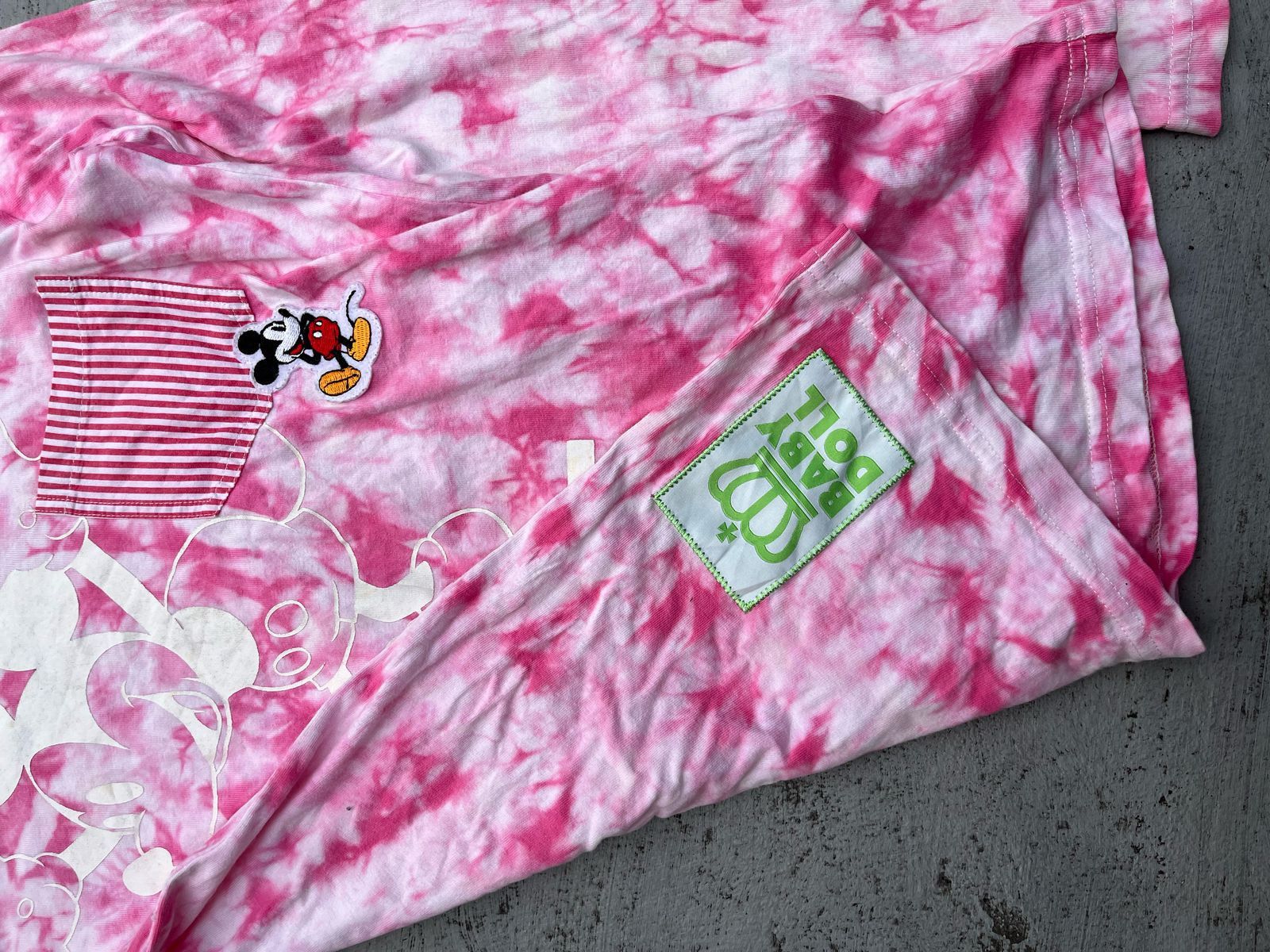 Disney Disney Baby Doll Tiedya Pink Longsleeveless Size US S / EU 44-46 / 1 - 3 Thumbnail