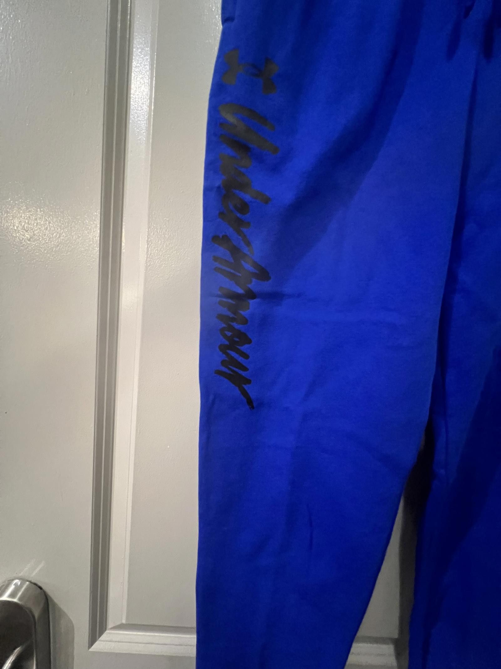 Under Armour Under Armour Dark Blue Sweatpants Size ONE SIZE - 2 Thumbnail