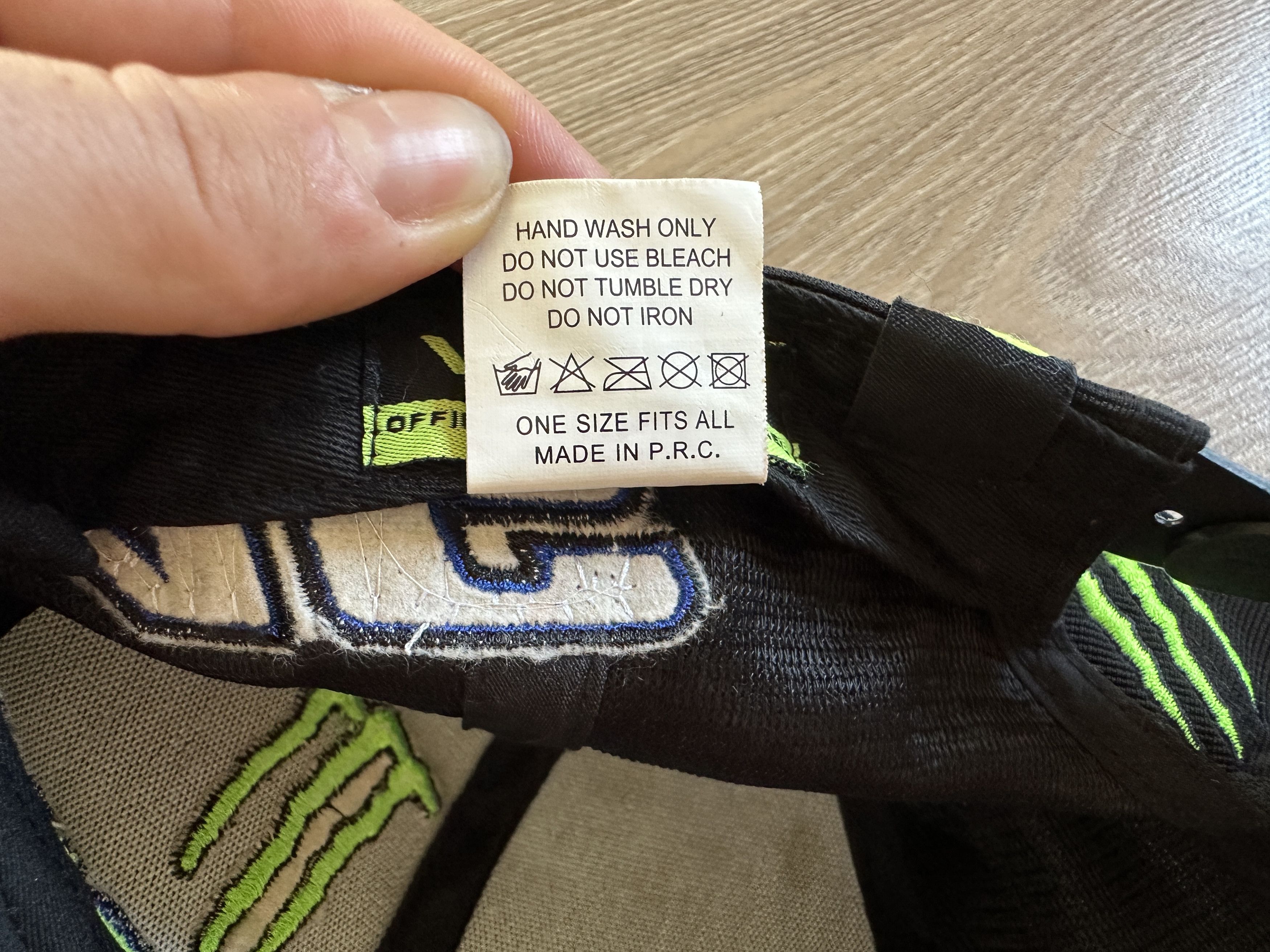 Vintage Valentino Rossi Team Monster Energy Cap Baseball Size ONE SIZE - 8 Thumbnail