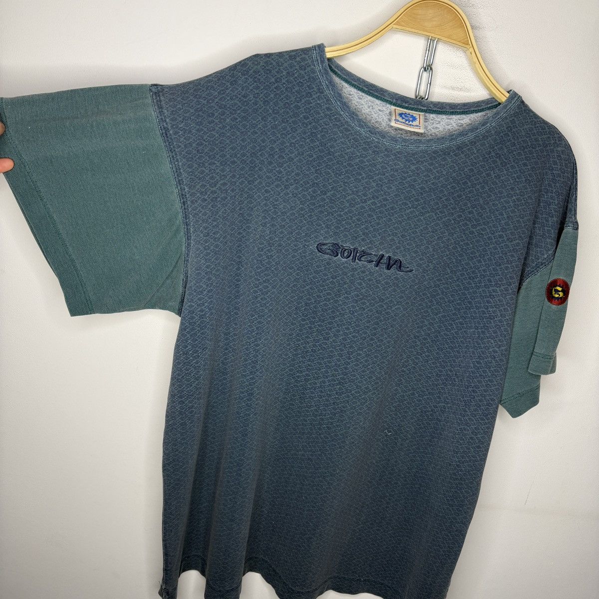 Gotcha RARE* Vintage 80s Gotcha Skate Surf Knit TShirt Size US XL / EU 56 / 4 - 7 Thumbnail