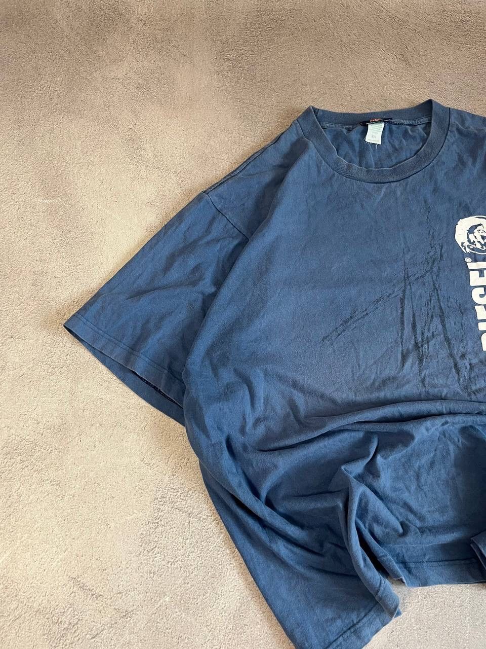Diesel × Japanese Brand × Vintage Diesel Faded Reversible Logo T shirt Size US XXL / EU 58 / 5 - 4 Thumbnail