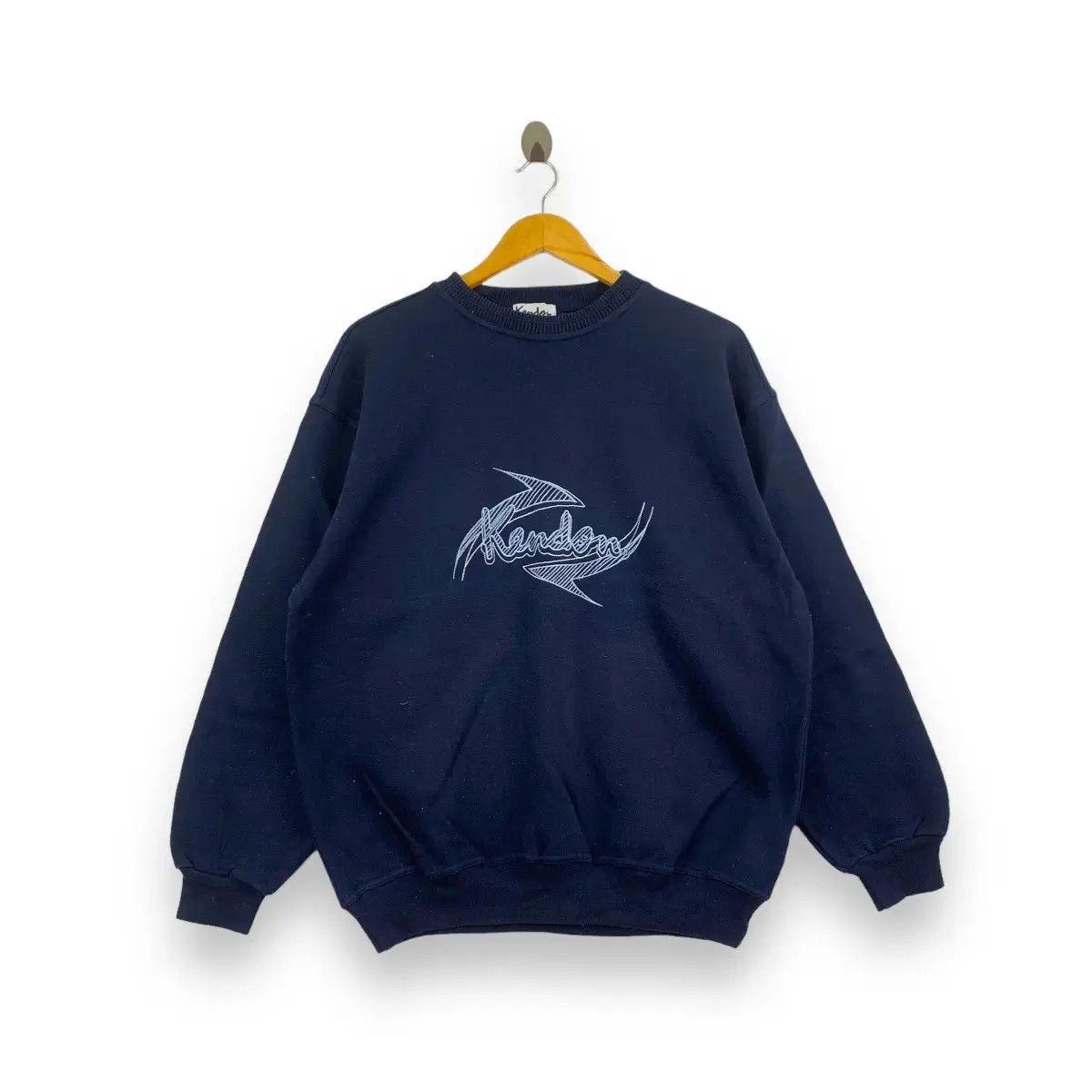 Vintage Vintage 90’ KENDON ART Embroidered Painting Sweatshirt Size US L / EU 52-54 / 3 - 1 Thumbnail