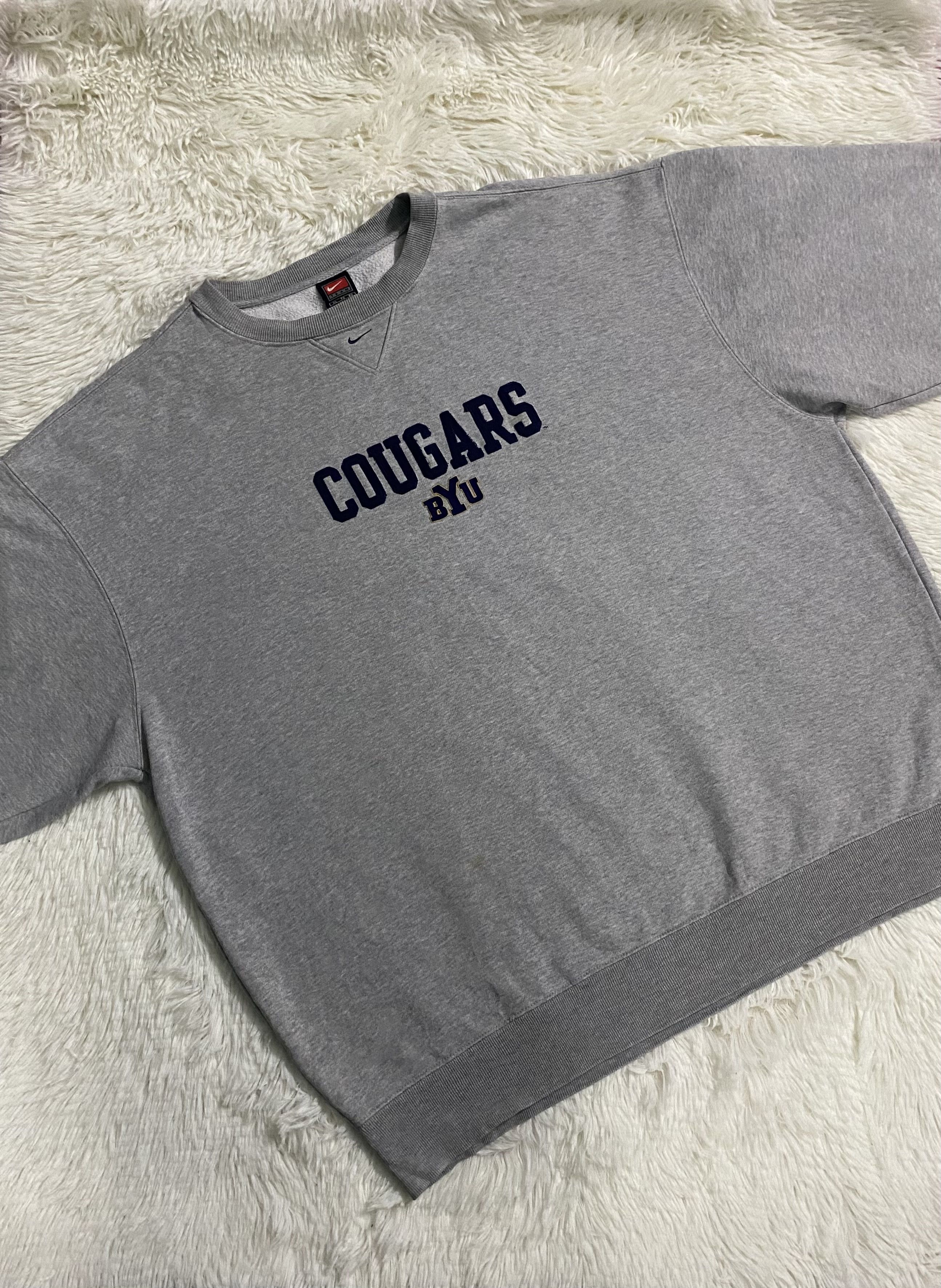 Nike Nike Center Baggy Style Sweatshirt Vintage Size US XL / EU 56 / 4 - 8 Thumbnail