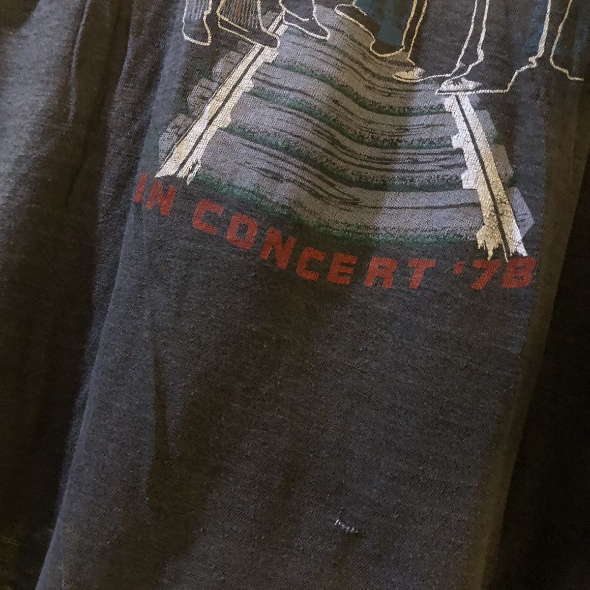 Band Tees × Vintage 1978 Foreigners band tee Size US L / EU 52-54 / 3 - 7 Thumbnail