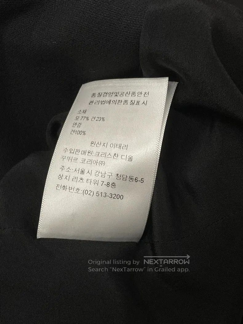Dior Dior Black Fitted Blazer Collar Vest. Size US M / EU 48-50 / 2 - 6 Thumbnail