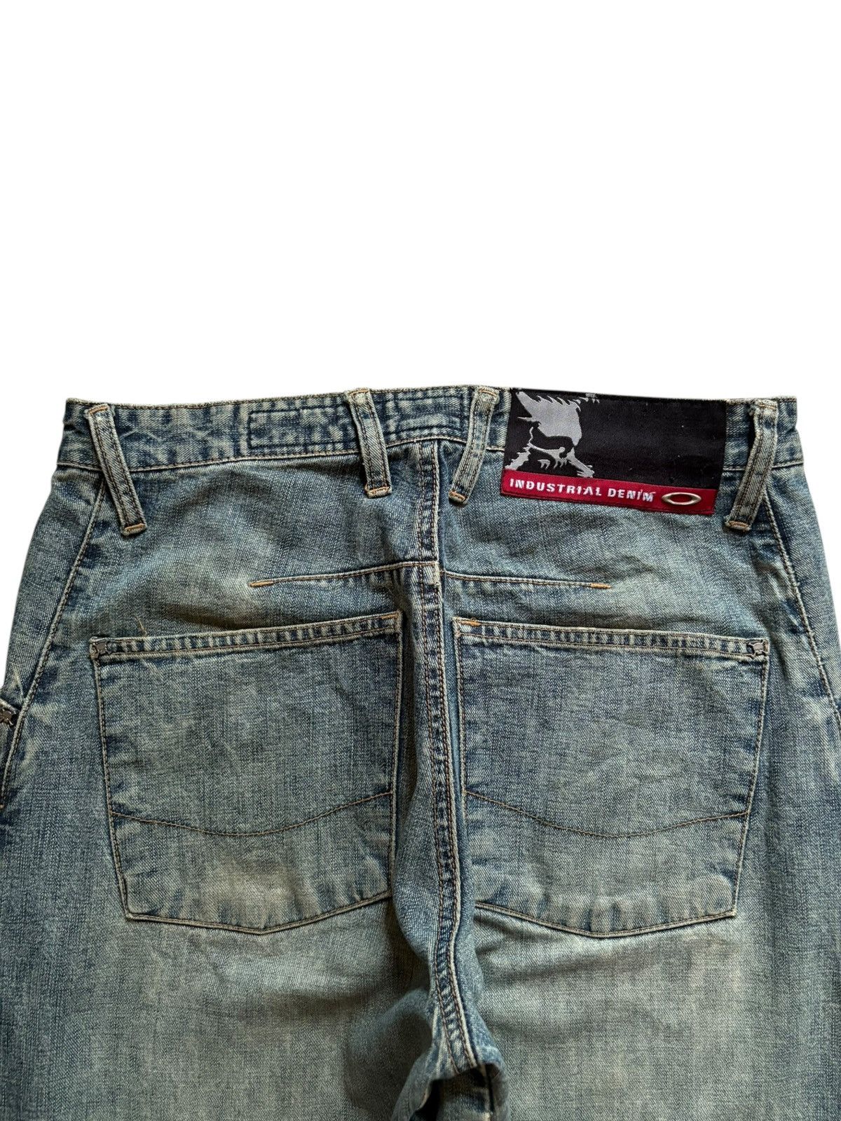 Oakley Vintage Oakley Mud Wash Spiral Leg Rare Jeans Size US 30 / EU 46 - 8 Thumbnail