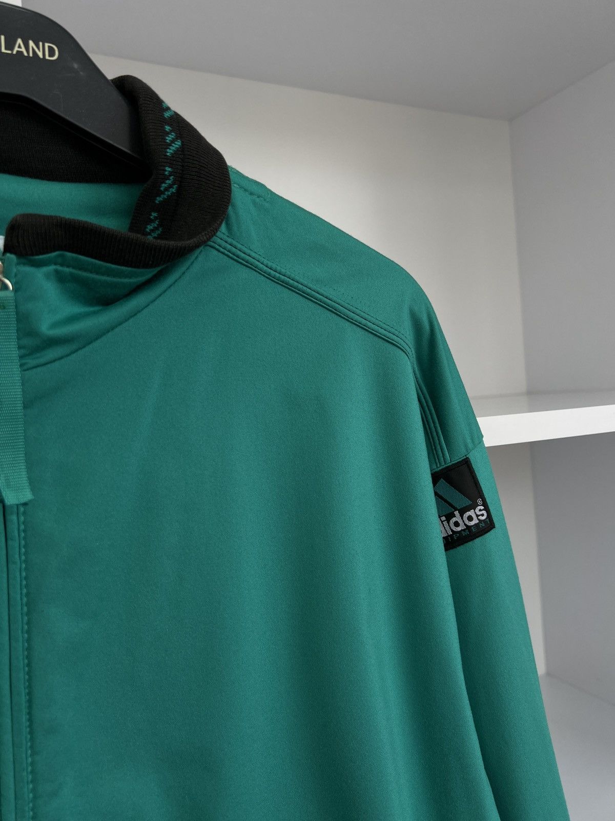 Adidas × Vintage Vintage Adidas Equipment Track Jacket 90s style Size US M / EU 48-50 / 2 - 8 Thumbnail
