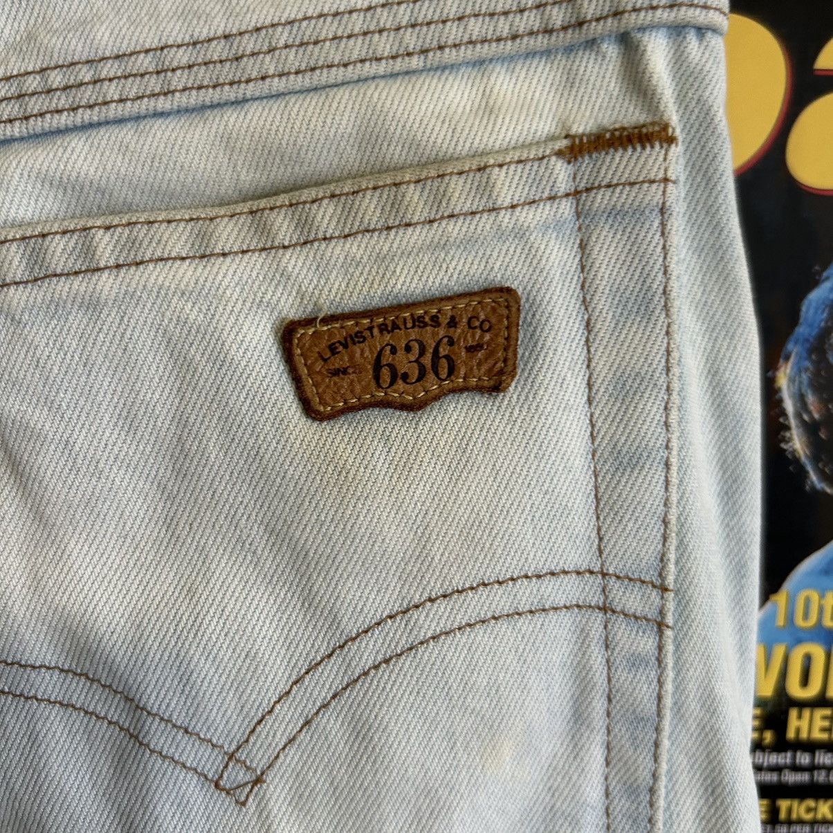 Levi's Vintage Levi’s 636 Japanese Washed Blue Denim Size US 31 - 8 Thumbnail