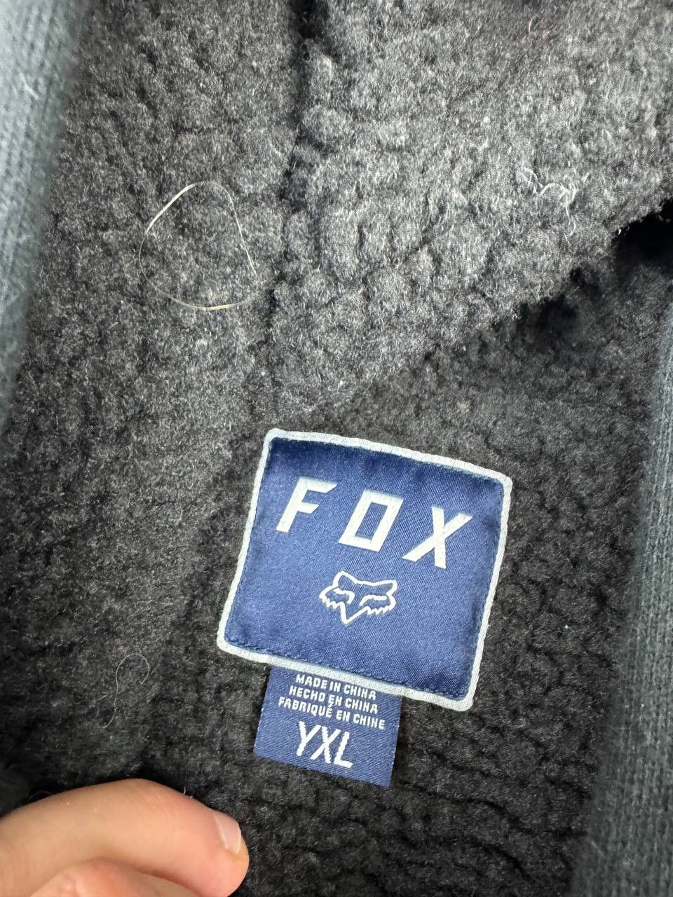 Fox Racing Vintage Fox Racing Hoodie Full Zip Sasquatch Faux Fur Lined Size US S / EU 44-46 / 1 - 7 Thumbnail