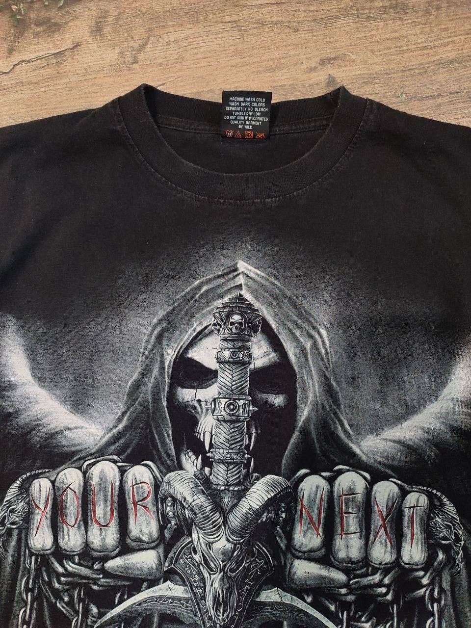 Other Wild Glow-in-the-Dark T-Shirt "Grim Reaper's Sword", size XL Size US XL / EU 56 / 4 - 6 Thumbnail