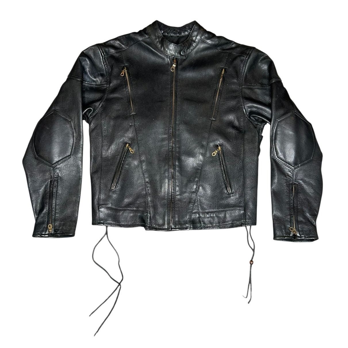 Designer × Harley Davidson × Vintage Vintage Harley Davidson Motorcycles Leather Biker Jacket Size US M / EU 48-50 / 2 - 2 Thumbnail