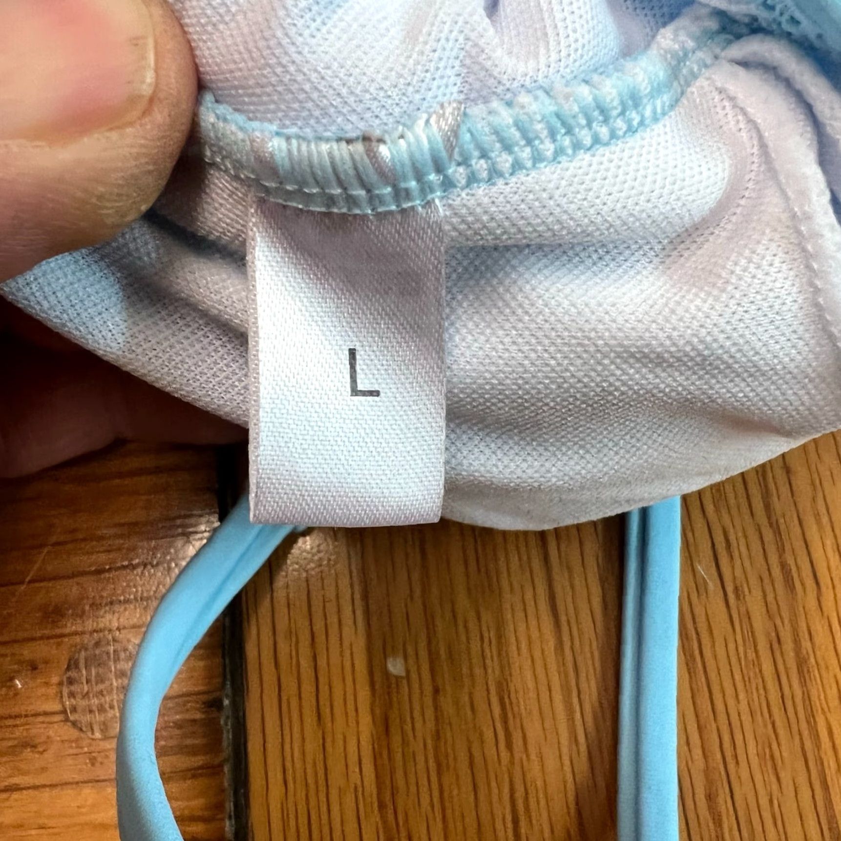 ZAFUL Zaful One Piece Swimsuit Teen L Blue Halter Cross Back Size ONE SIZE - 5 Thumbnail