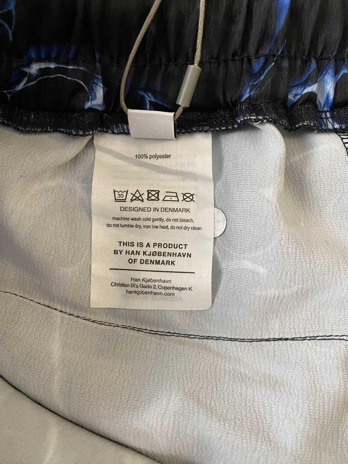Han Kjobenhavn Han Kjobenhavn Blue Chrome Short Sz 52EU NWT Size US 36 / EU 52 - 11 Thumbnail