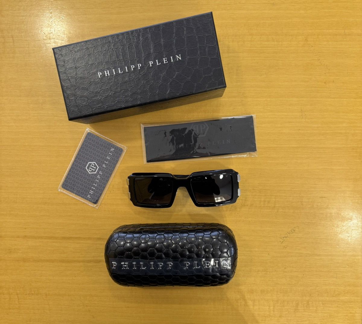 Philipp Plein Philipp Plein Sunglasses SPP129 0700 Size ONE SIZE - 9 Thumbnail