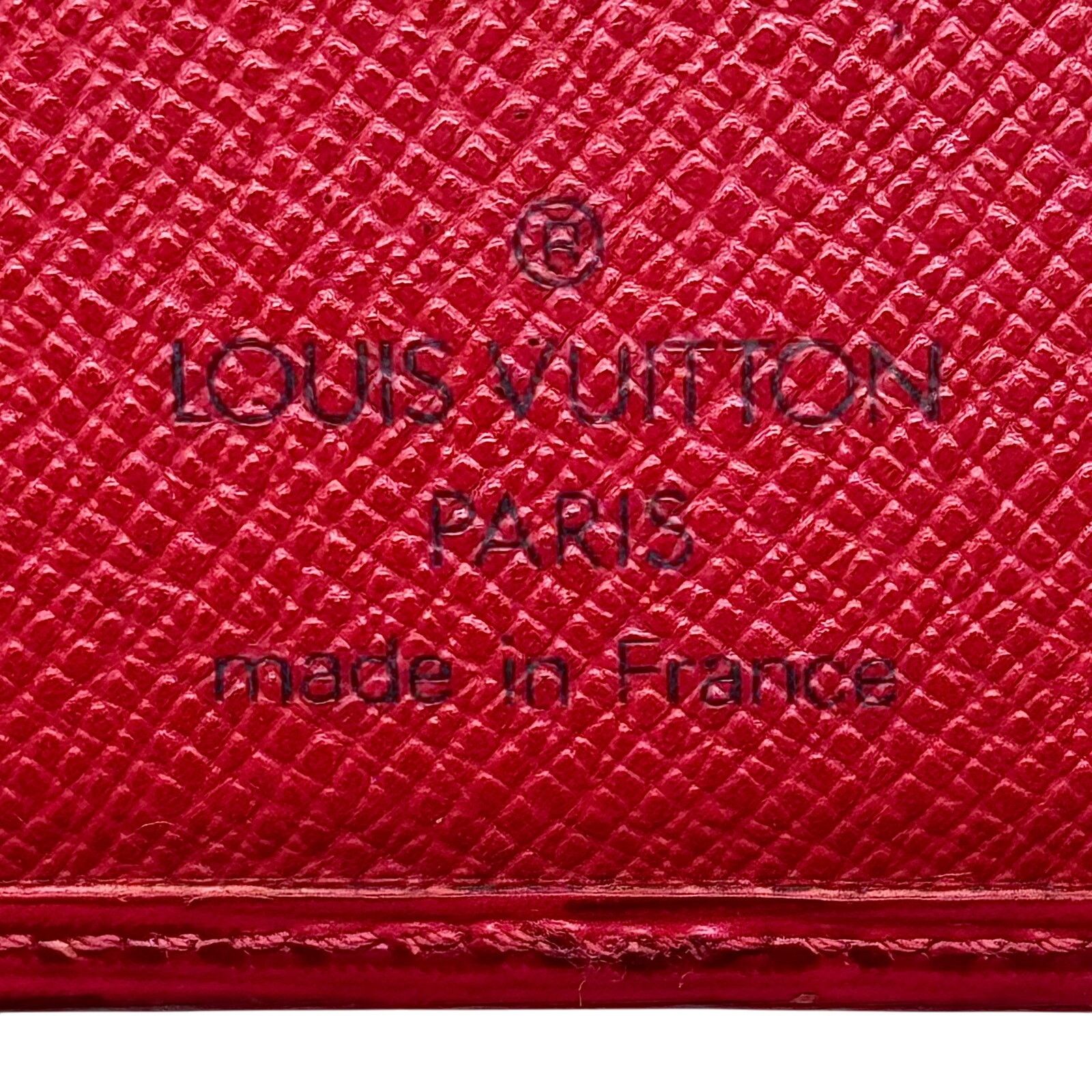 Louis Vuitton Louis Vuitton Red Pocket Organizer Size ONE SIZE - 3 Thumbnail