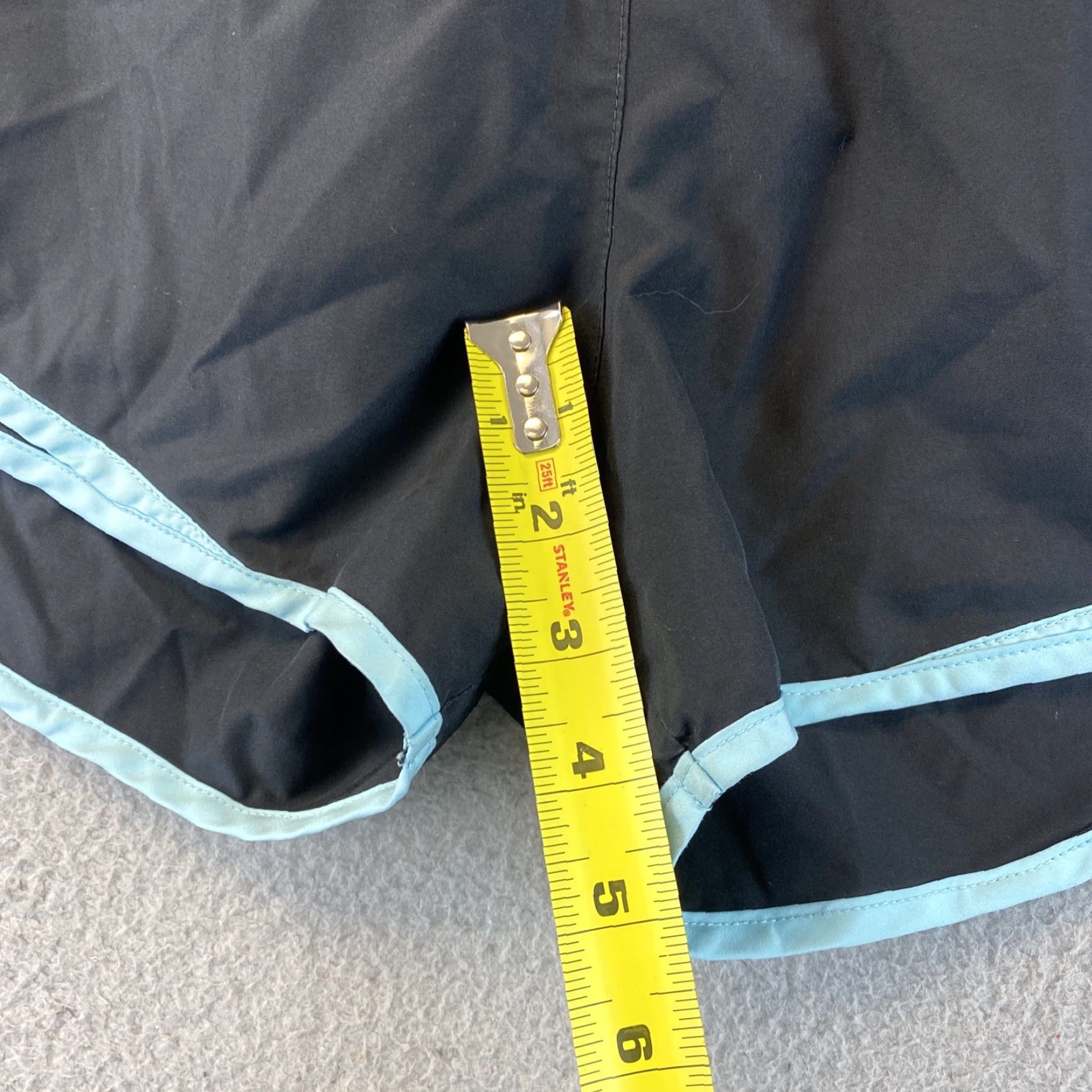 Nike Nike Women's M Running Training Shorts Black Turquoise / 84-58 Size 32" / US 10 / IT 46 - 5 Thumbnail