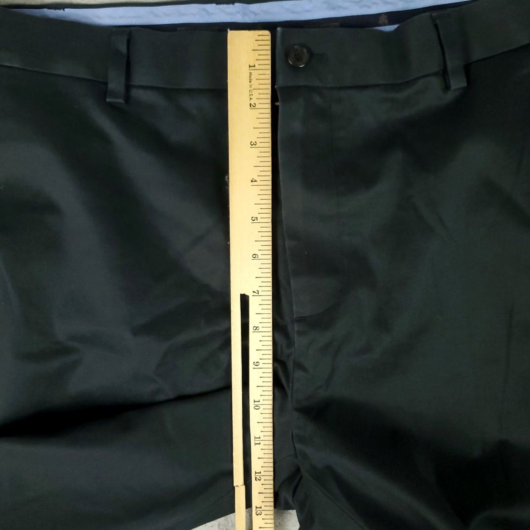 Brooks Brothers Brooks Brothers Pants Mens 40x29 Black Regular Chino Trousers Size US 40 / EU 56 - 4 Thumbnail
