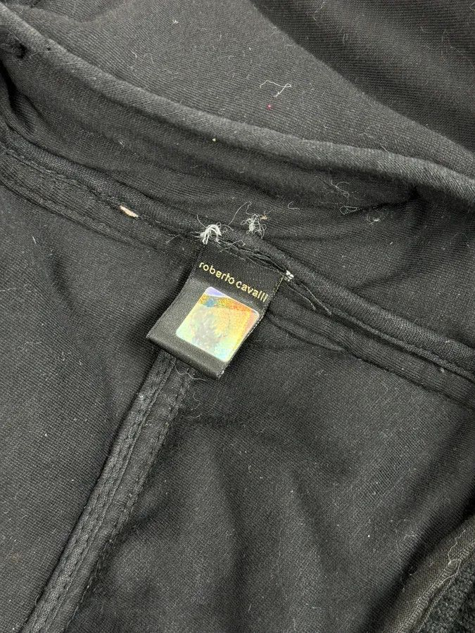 Roberto Cavalli AW2005 Cavalli Black Utility Cargo British Puffer Jacket Size S / US 4 / IT 40 - 10 Thumbnail