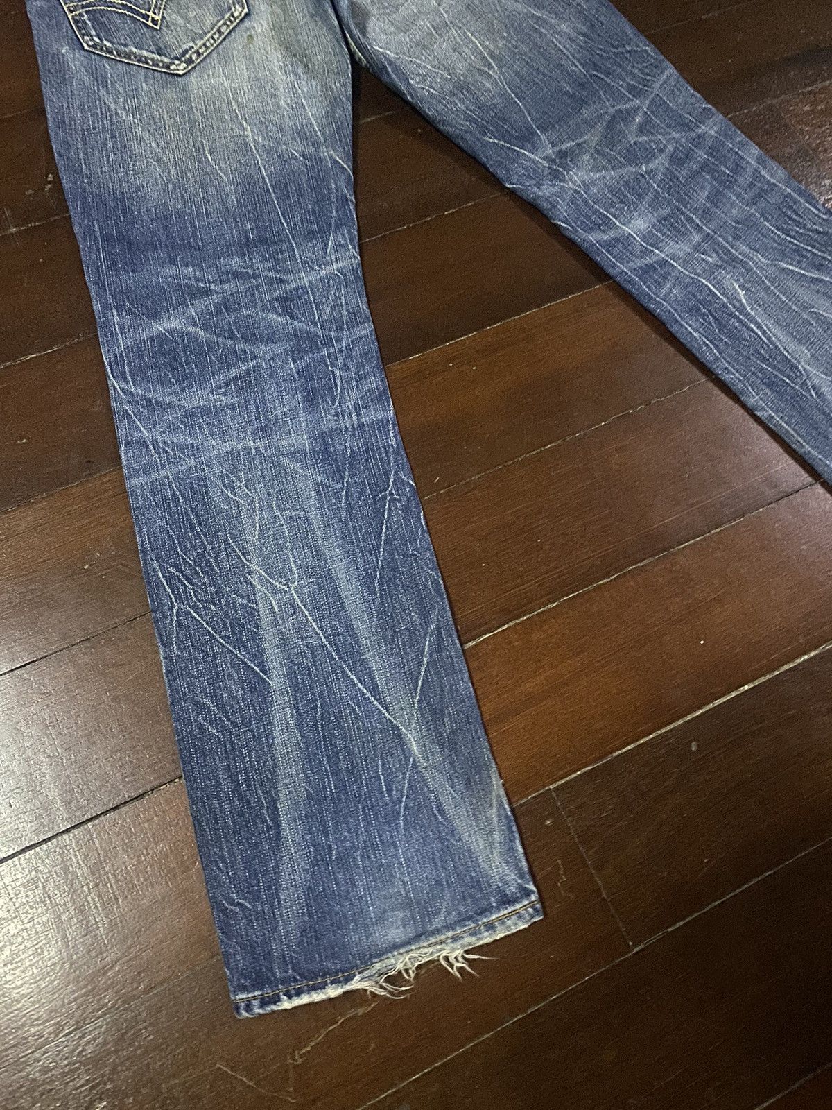Levi's Fire 🔥 LEVIS 502 mud wash dirty distressed claw mark Size US 32 / EU 48 - 5 Thumbnail