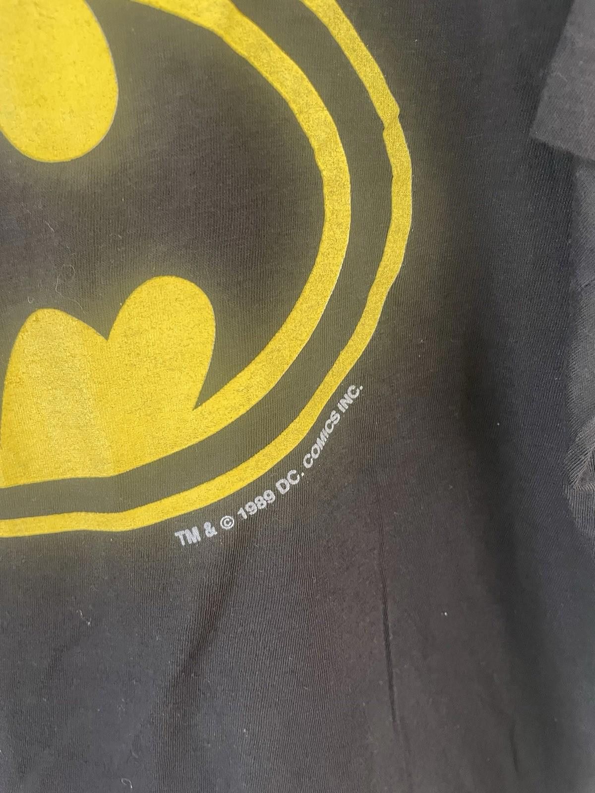 The Unbranded Brand Vintage 1989 Batman T Shirt Large Size US L / EU 52-54 / 3 - 2 Thumbnail