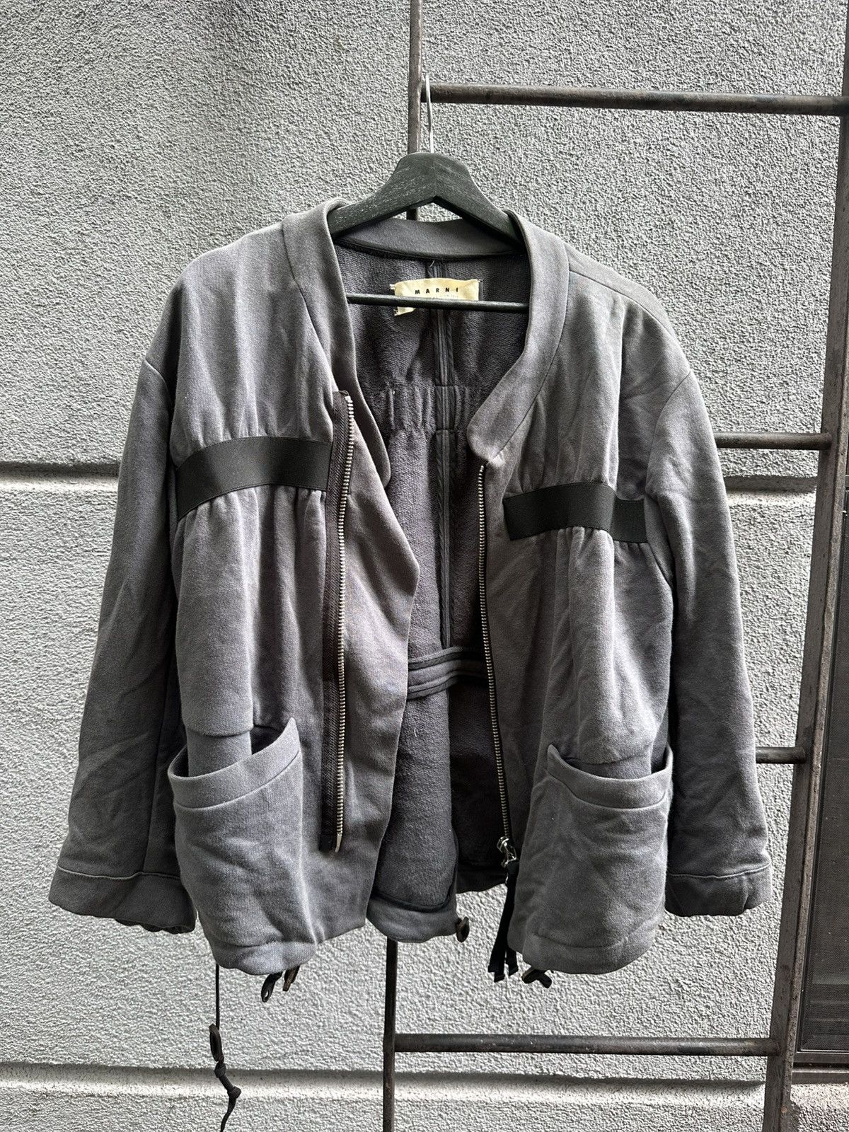 Marni Marni Asymmetrical Zip Jacket Size M / US 6-8 / IT 42-44 - 1 Thumbnail