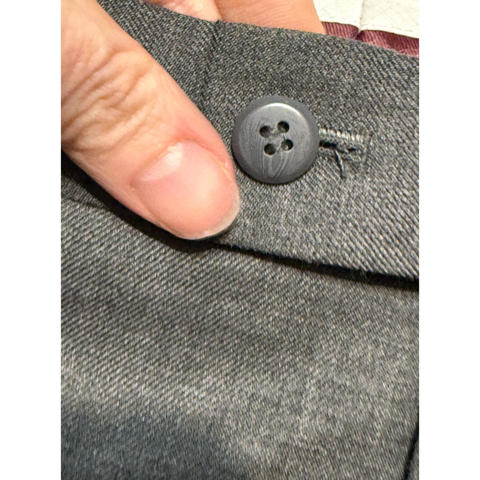 Vintage Louis Raphael Tailored Pants Women's Size 4 Gray Pleated Dress Pants Cuffed Size 27" / US 4 / IT 40 - 4 Thumbnail