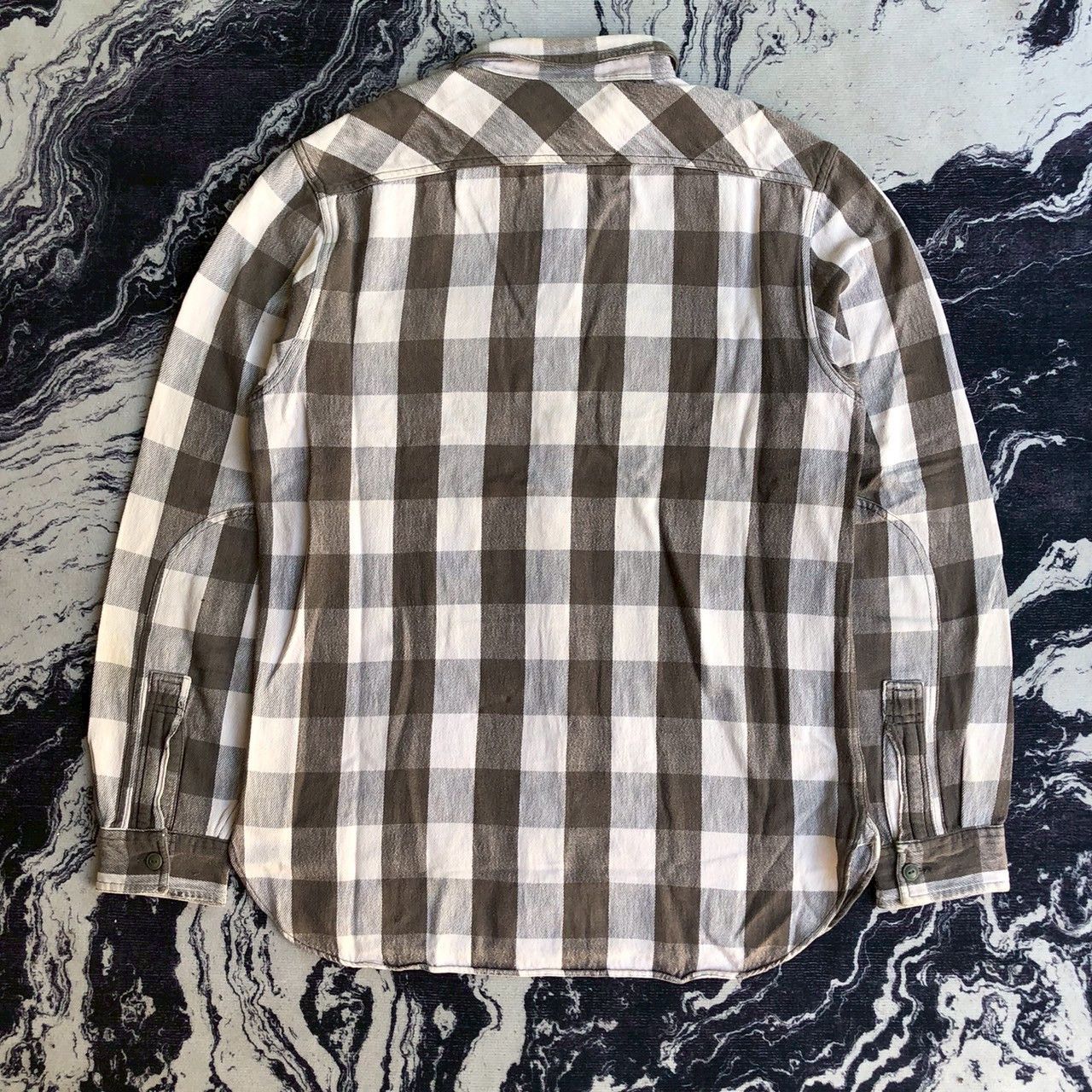 RRL Ralph Lauren RRL Ralph Lauren Plaid Flannel Work Shirt Size US M / EU 48-50 / 2 - 2 Thumbnail