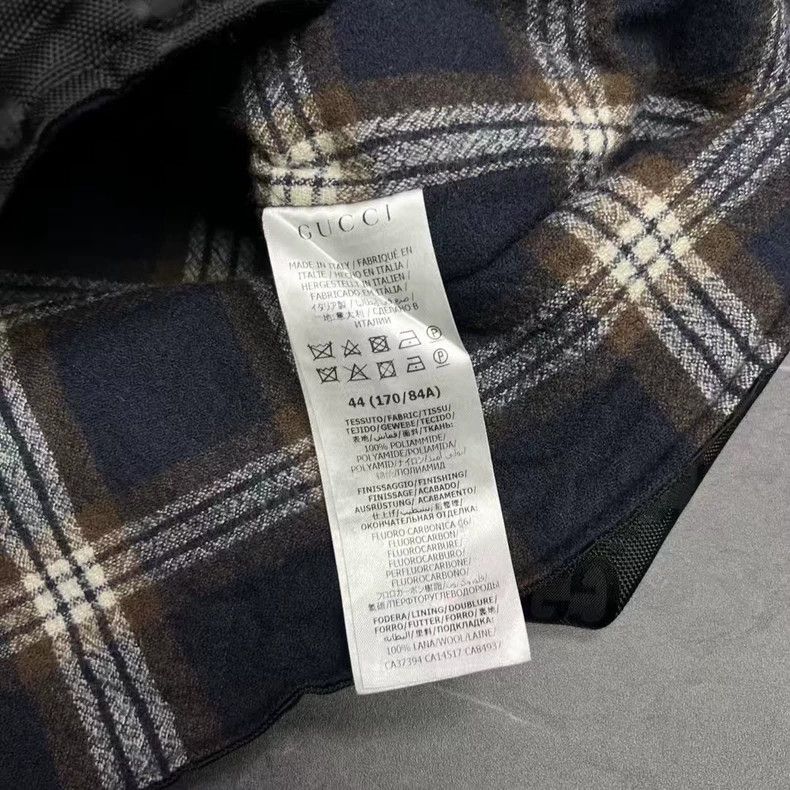 Gucci Gucci Dark pattern full printed LOGO nylon vest 2503-Nextar Size US S / EU 44-46 / 1 - 5 Thumbnail