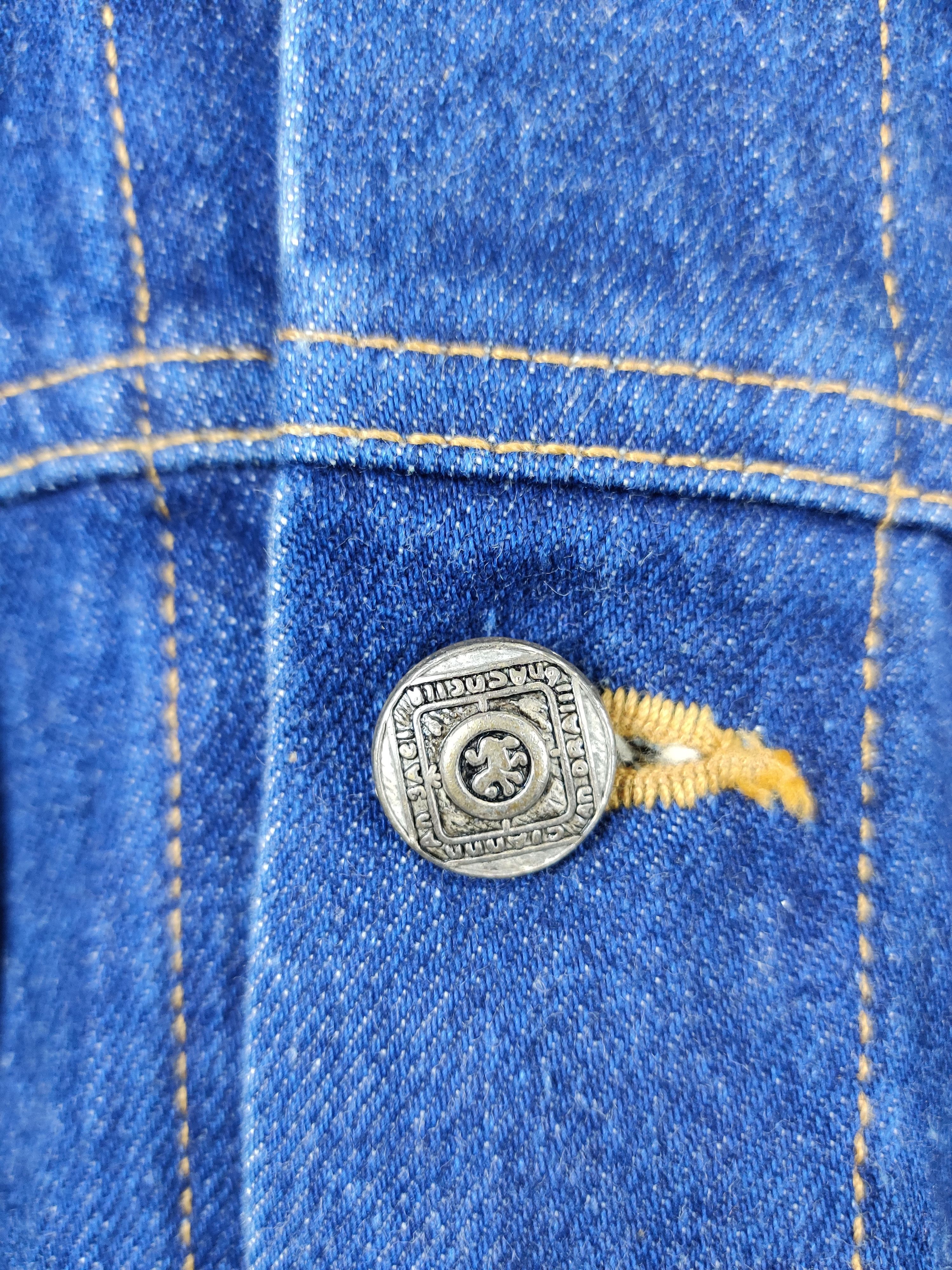 Kansai Yamamoto Vintage Kansai Jeans Kansai Yamamoto Trucker Denim Jacket Size US M / EU 48-50 / 2 - 8 Thumbnail