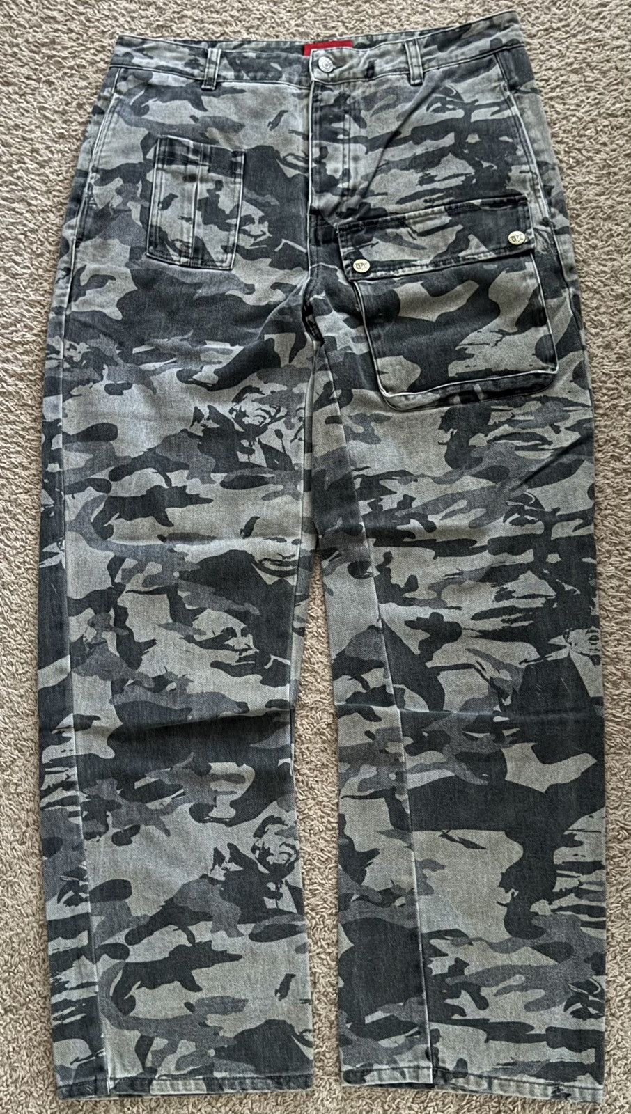 Fugazi Fugazi Battledress cargo pants Size US 33 - 1 Thumbnail