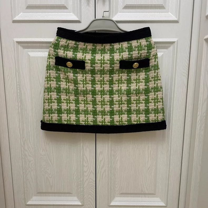 Gucci Gucci Wool-woven skirt 2504-Nextarrow Size 27" / US 4 / IT 40 - 1 Thumbnail