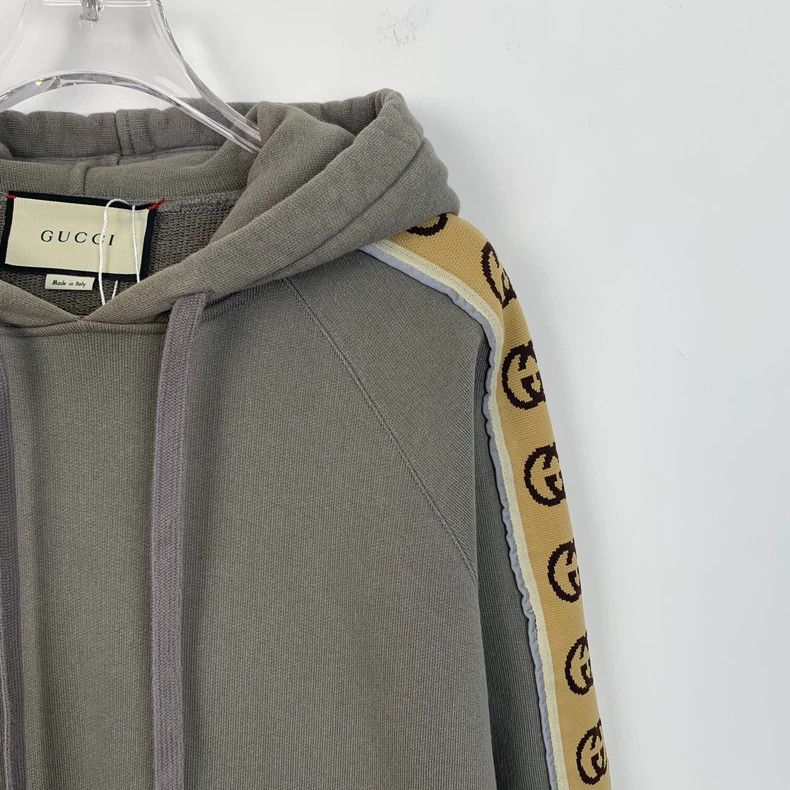 Gucci Gucci Gray double G reflective string label cotton hooded s Size US S / EU 44-46 / 1 - 3 Thumbnail