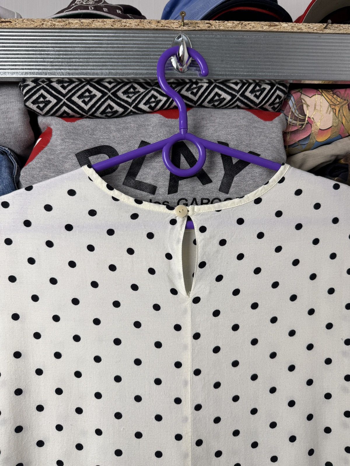H&M × Paco Rabanne Paco Rabanne Vintage Blouse Detail Sz 44 Size L / US 10 / IT 46 - 6 Thumbnail